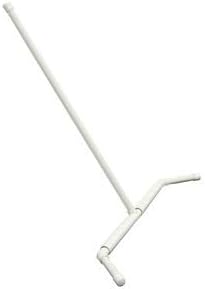 Standard Golf Range Ball Pusher | Efficient Cleanup for Practice Areas | Wide Head & Durable PVC Design