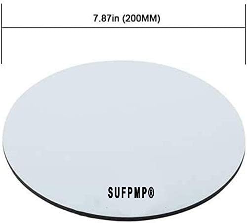 Mouse Pad Cool Eye Iris Blue Teen, Round Mousepad, Non-Slip Rubber Base Mouse Mat for Laptop and Computer