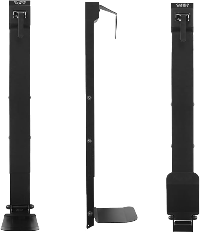 Wall Mount Golf Bag Stand for Storage, Golf Storage Organizer for Garage, Club Dock for Golfing Bag - Regular