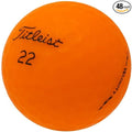 LostGolfBalls - 48 Titleist Velocity Matte Orange Golf Balls, Mint Condition, AAAAA, Orange