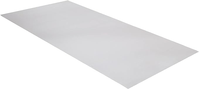 RESILIA Work Bench Mat - 23.5" X 71.5" X 0.06" Scratch-Resistant PVC Mats - Protect Your Workbench, Table, or Tool Station from Painting, Woodworking, Crafting, Building, & More, Clear, Made in USA