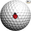 Golfdotz - USGA Rule Conforming Novelty Golf Ball Markers, Golf Ball Stickers for Marking Balls, No More Smearing from Stamps, Gifts for Golfers, Dads, and Retirees, (CreaturesCollection; 18-32 Count)