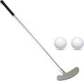 Golf Putter, Two Ways Golf Putters for Men Right/Left Handed-Indoor/Outdoor Mini Kids Club Golf Set-Sturdy Putter Shaft with 2 Plastic Practice Golf Balls for Any Putting Green Mat Home Office