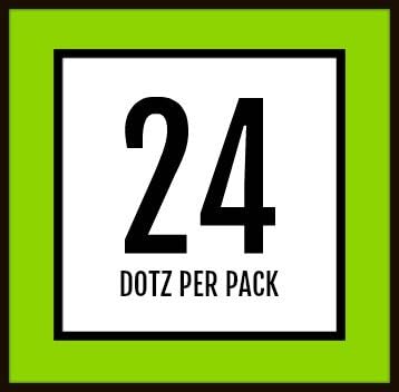 Golfdotz - USGA Rule Conforming Novelty Golf Ball Markers, Golf Ball Stickers for Marking Balls, No More Smearing from Stamps, Gifts for Golfers, Dads, and Retirees, (CreaturesCollection; 18-32 Count)