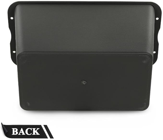 G-PLUS Storage Cooler & Storage Box Insert Compatible with Rear Seat Kits Except Club Car Ds Models Black