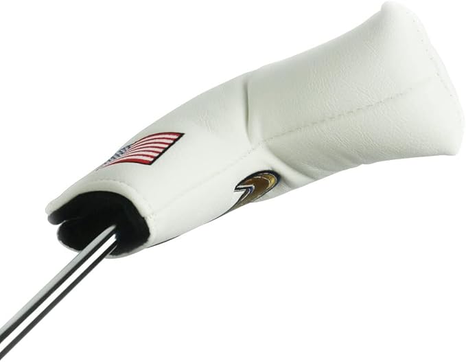 Golf Blade Putter Cover Golf Putter Headcover Synthetic Leather Closure for Scotty Cameron Odyssey Blade Taylormade Ping
