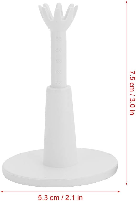 Adjustable Golf Tees, Stable Golf Driving Range Tees Holder with Tees for Golf Practice Training (White)