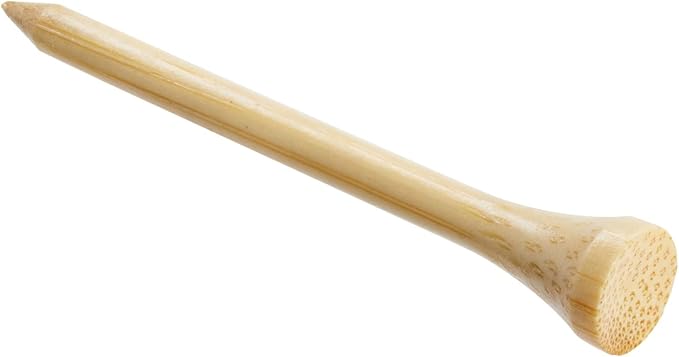 Juvale 300 Pack Bamboo Golf Tees in Bulk (2 3/4 inch, Natural Wood Color) - Golf Tees Wood
