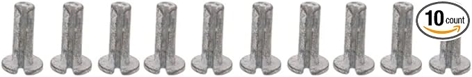 10Pcs Golf Lead Tip Plug Weights for .335 .350 .355 .370 Shaft Dia. 4mm