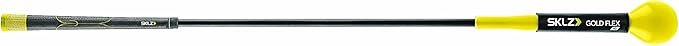 SKLZ Golf Swing Trainer and Warm Up Tool- Essential Golf Accessories for Golfers, Increase Swing Speed, Distance, Balance and Grip Strength