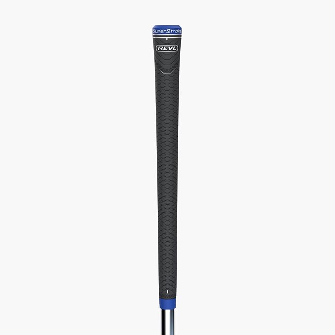 SuperStroke REVL Player Standard Golf Club Grips, .60 Round, All-weather Control and Long-lasting Performance in a Durable, High-traction Design