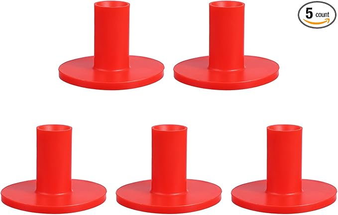 PATIKIL Rubber Golf Tees, Tall Practice Training Driving Range Tee Stable Ball Holder