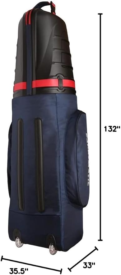 Hard Top Shell Padded Travel Cover with Wheels