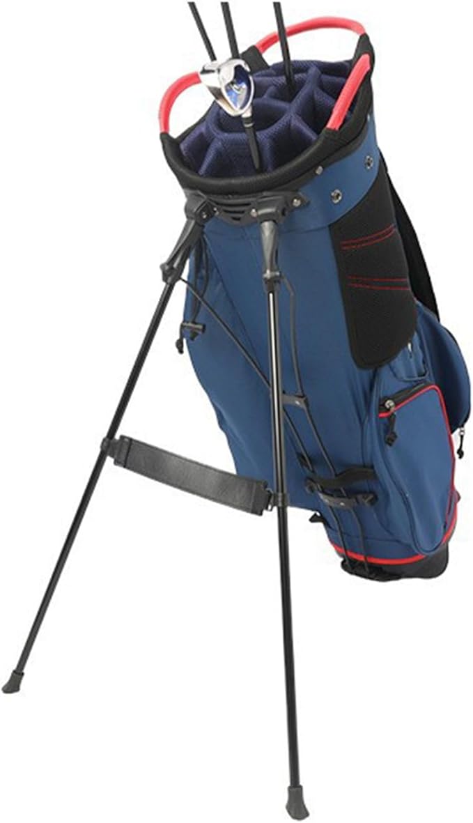 Golfs Stand Bag Leg Holder Adjustable Leg Stabilizer Strap Attachment Easy to Use Golf Bag Bracket Pedestal Adjuster