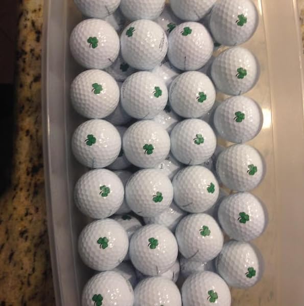 Golfdotz - USGA Rule Conforming Golf Ball Markers, Golf Ball Stickers for Marking Balls, No More Smearing from Stamps, Gifts for Golfers, Dads, and Retirees, (18-32-Count)