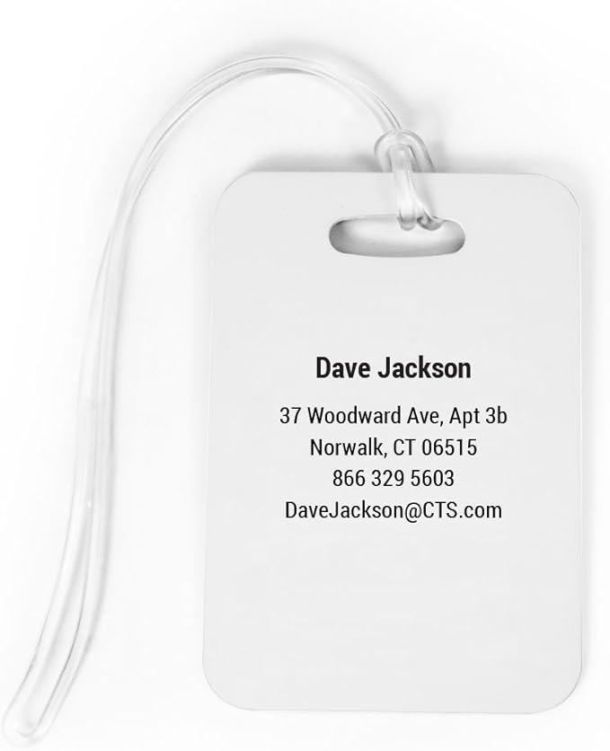 ChalkTalkSPORTS Golf Luggage & Bag Tag | Golf Ball and Tee | Custom Info on Back | Small | Pink