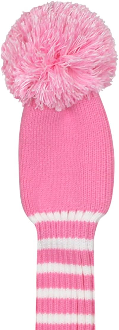 Scott Edward 1/3/4PCS Multi-Style Optional Individualized Knit Golf Club Head Covers, Driver Wood(460cc) Fairway Wood and Hybrid(UT)，for Male/Female Golfers,Custom