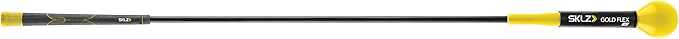SKLZ Golf Swing Trainer and Warm Up Tool- Essential Golf Accessories for Golfers, Increase Swing Speed, Distance, Balance and Grip Strength