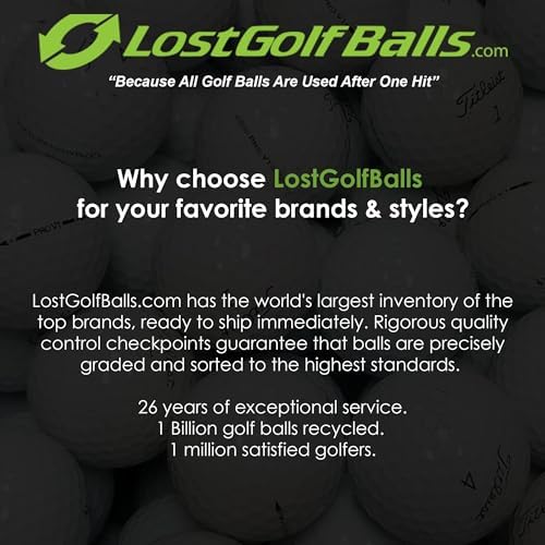 LostGolfBalls - e6 Golf Balls in Mint Condition, AAAAA Quality, Recycled Used Golf Balls, Best Value Golf Balls, White