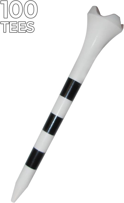 2-3/4" Pride Performance Golf Tee Striped, 100 Count
