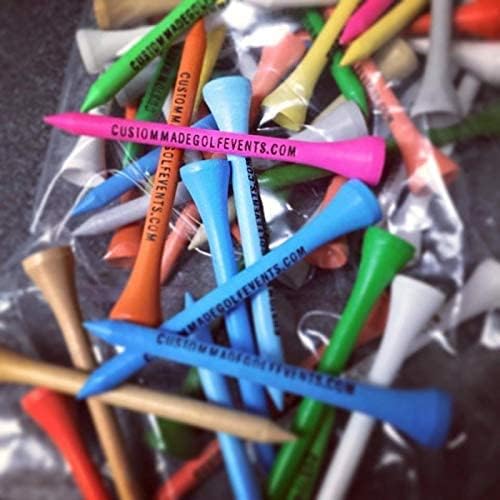 25 Personalized Golf Tees in A Pouch