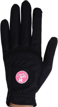 Women’s Form Fit Golf Glove – Lightweight, Flexible & Stylish with Leather Palm Patch – Soft Flex Comfort – Right or Left Hand