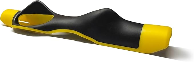 Enaud Golf Grip Trainer - Grip Trainer for Golf Swing Technique Used to Strengthen The Correct Grip Skills,Improve Swing Skills and Precision (Yellow)
