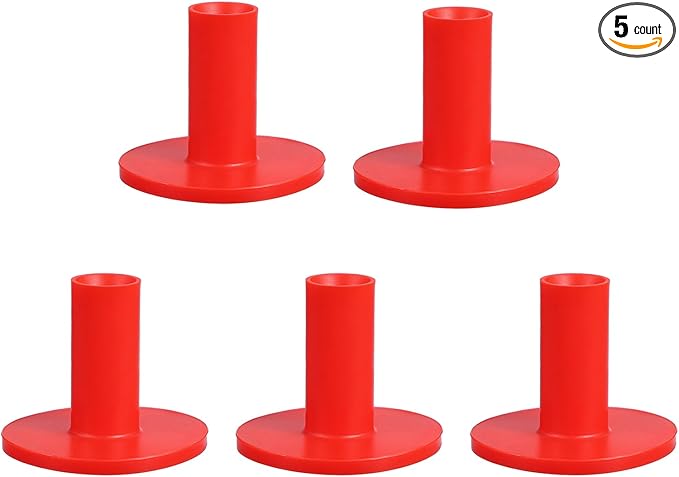 PATIKIL Rubber Golf Tees, Tall Practice Training Driving Range Tee Stable Ball Holder