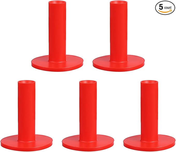 PATIKIL Rubber Golf Tees, Tall Practice Training Driving Range Tee Stable Ball Holder