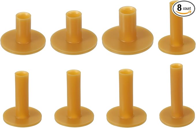 PATIKIL Rubber Golf Tee, Golf Practice Tees Training Driving Range Tee Stable Golf Ball Holder for Outdoor Indoor Hitting Mat