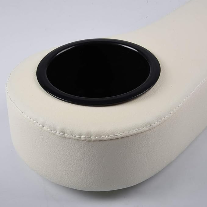 PIT66 Universal Golf Cart Rear Seat Arm Rest Cushion with Cup Holders