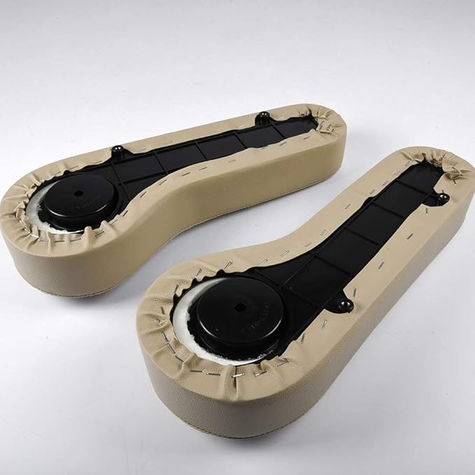 PIT66 Universal Golf Cart Rear Seat Arm Rest Cushion with Cup Holders