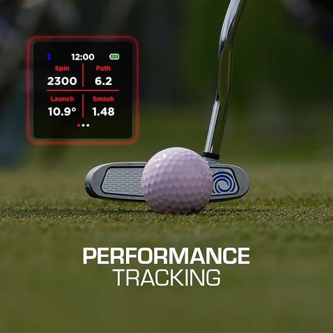 Rad Watch Golf GPS Watch Touchscreen, 42,000+ Courses, Pin Positioning, FCB Hazard Distances, Shot Tracker, Score Tracker, Green View, IPX7 Waterproof, Long Battery, Enhanced Charging & UI