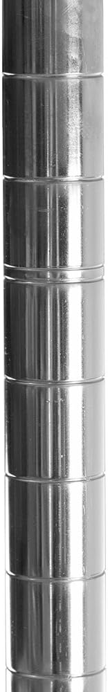 Shelving Inc. 8" d x 30" w Chrome Wire Shelving with 1 Tier Shelf, Weight Capacity 800lbs Per Shelf