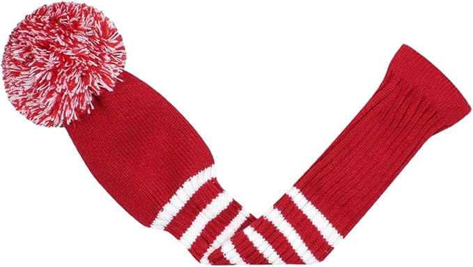 Scott Edward Knit Golf Head Covers for Woods Set of 3 Fits Well Driver(460cc) Fairway Wood and Hybrid(UT) The Perfect Change for Golf Bag