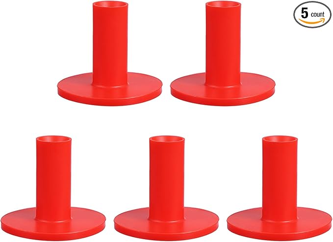 PATIKIL Rubber Golf Tees, Tall Practice Training Driving Range Tee Stable Ball Holder
