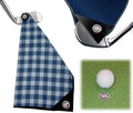 Magnetic 6-in-1 Multi Tool Golf Towel - Magnetic Towel - Ball Marker - Silicone Brush - Groove Cleaner - Bottle Opener - Bag Clip - Microfiber Waffle Design - Men's and Women's Golf - Golf Gifts