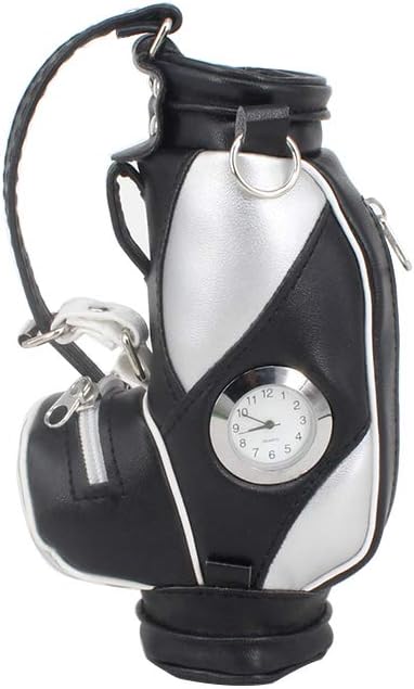 Golf Gift Golf Pens Holder, Golf Bag Holder with 3 Pieces Aluminum Pen Golf Bag Pencil Holder for Men