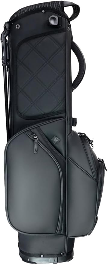 KRADUL - LUX 7.5" 4-Way Carry Bag – Lightweight Golf Stand Bag with Club Organizer, Push Cart Compatible, Travel-Ready Design
