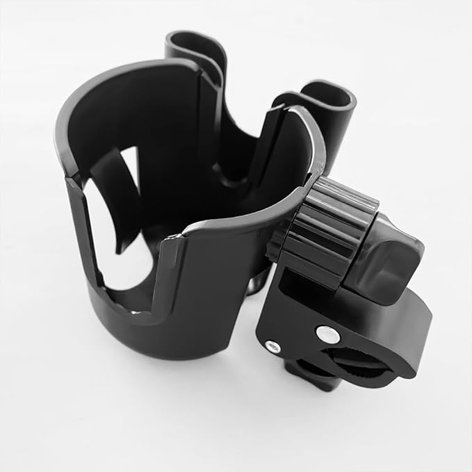 Golf Cart Cup Holders, Universal 2-in-1 Mug Phone Holder, Mount Compatible with EZGO/Club Car/Yamaha, 360° Swivel with Silicone Protective Pad, Bike, Wheelchair, Walker, Scooter