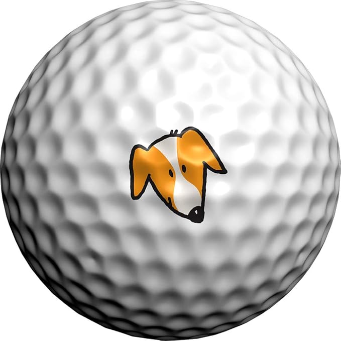 Golfdotz - USGA Rule Conforming Novelty Golf Ball Markers, Golf Ball Stickers for Marking Balls, No More Smearing from Stamps, Gifts for Golfers, Dads, and Retirees, (CreaturesCollection; 18-32 Count)