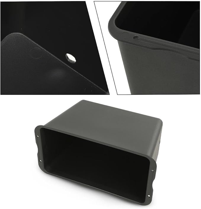G-PLUS Storage Cooler & Storage Box Insert Compatible with Rear Seat Kits Except Club Car Ds Models Black