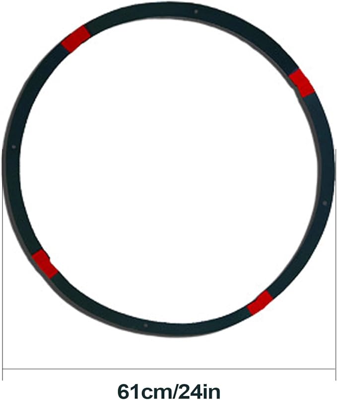 Golf Target Rings - Golf Target Circles, Putting and Chipping Practice Rings | Durable Thin Rings for Short Game Training, Portable Foldable Design, Bright Colors for Easy Visibility, Multiple