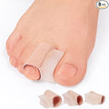 Povihome 8 Pack Gel Toe Spacer Separators, Bunion Corrector for Overlapping Toe with Soft Gel Lining for Hallux & Bunion Pain Relief (3 Pack of Large Size+ 2 Pack of Medium +3 Pack of Small)