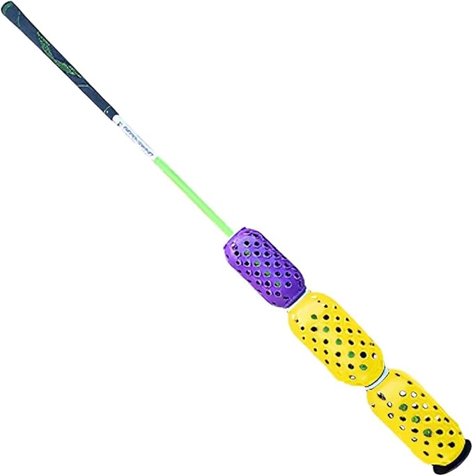 Aero Whip Shaft Tempo and Speed Golf Trainer, Flexible Shaft for Golf Training Aid, Great Golf Warm Up Tool, Swing Speed Air Resistance Training, Gain Up to 30 Yards On Your Drive