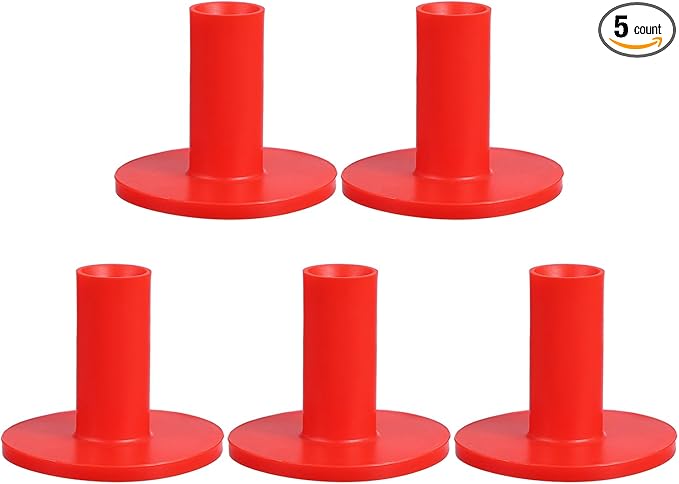 PATIKIL Rubber Golf Tees, Tall Practice Training Driving Range Tee Stable Ball Holder