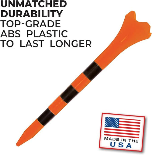 2-3/4" Pride Performance Golf Tee Striped, 100 Count