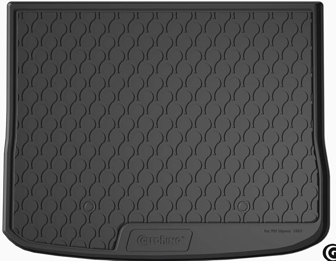 Gledring USA Custom Fit All-Weather Rubber Cargo Liner Intended for Volkswagon Tiguan 2007-2017, No Trimming Required, Tailored Custom Fit, Protects from Rain, Mud, & Snow