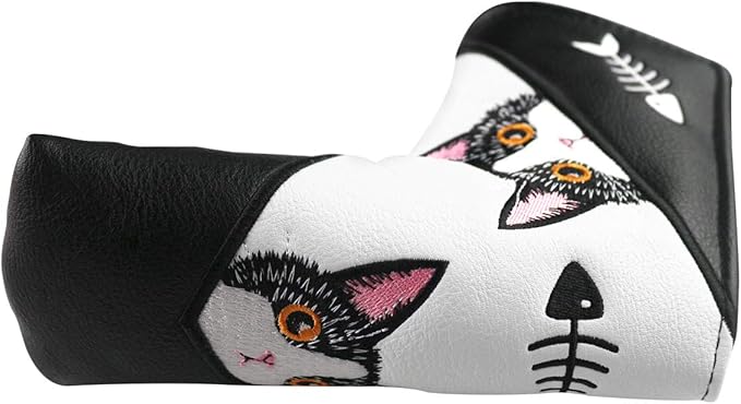 Golf Blade Putter Cover Golf Putter Headcover Synthetic Leather Closure for Scotty Cameron Odyssey Blade Taylormade Ping
