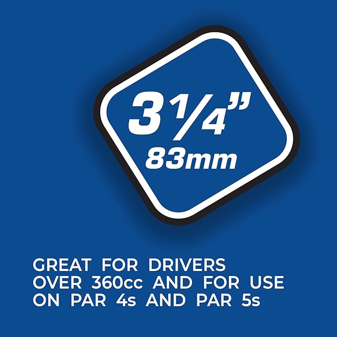 Pride Performance 3-1/4" Striped Golf Tee, 30 Count